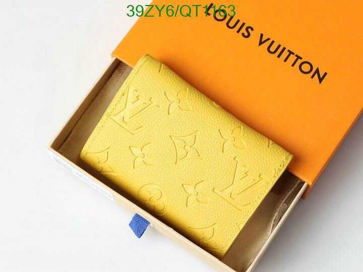 LV Bag-(4A)-Wallet- Code: QT1163 $ 51USD
