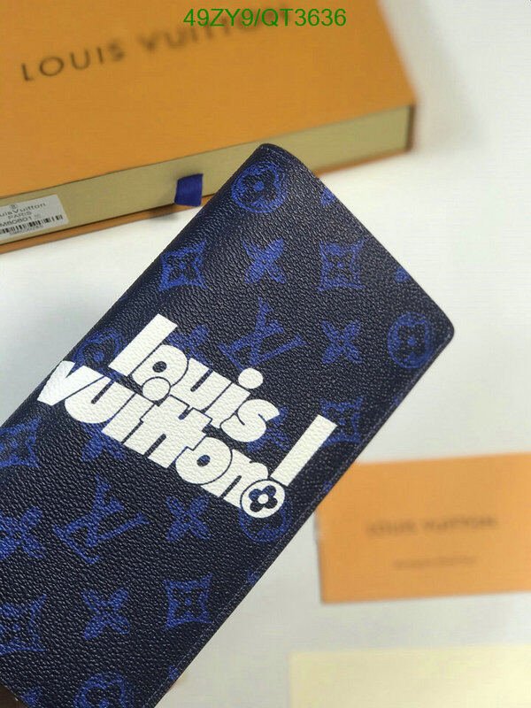 LV Bag-(4A)-Wallet- Code: QT3636 $ 64USD