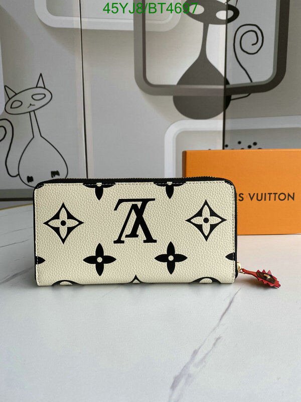 LV Bag-(4A)-Wallet- Code: BT4697 $ 59USD