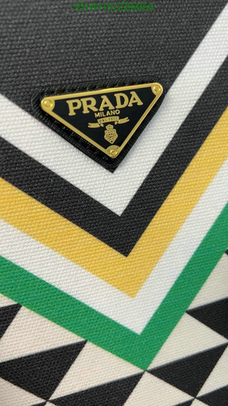 Prada Bag-(4A)-Handbag- Code: ZB6064 $ 124USD