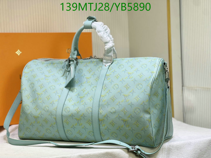 LV Bags-(4A)-Keepall BandouliRe 45-50-,Code: YB5890,$ 181USD