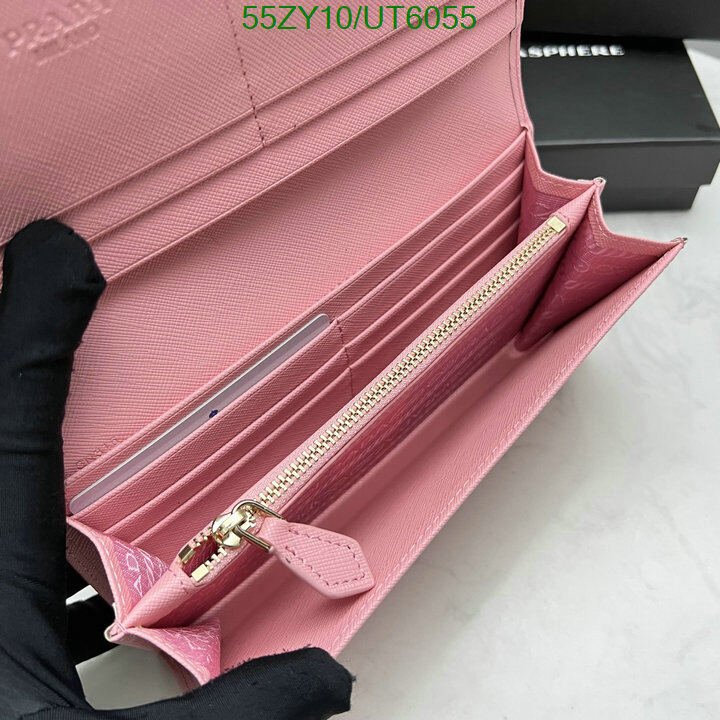 Prada Bag-(4A)-Wallet- Code: UT6055 $ 72USD