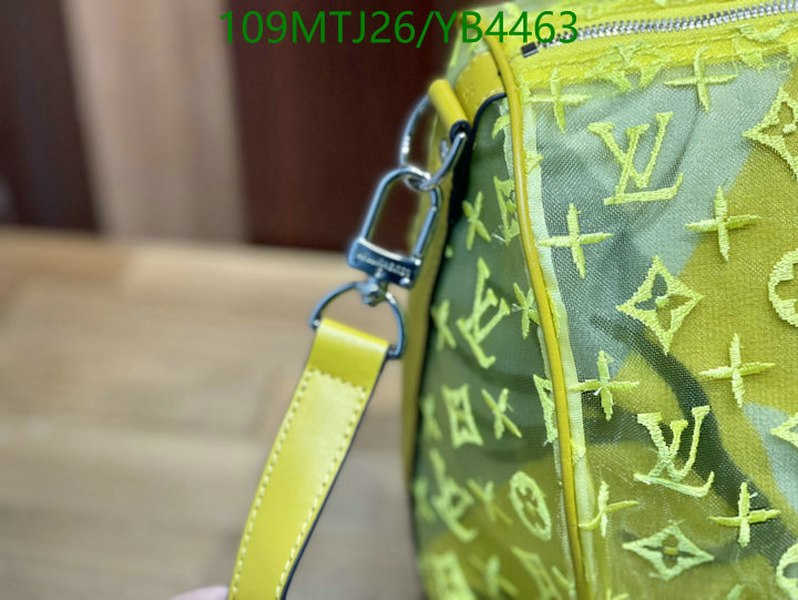 LV Bags-(4A)-Keepall BandouliRe 45-50-,Code: YB4463,$ 142USD
