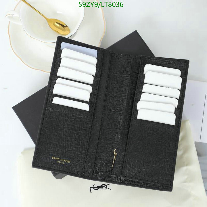 YSL Bag-(4A)-Wallet-,Code: LT8036,$ 77USD