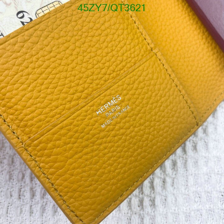 Hermes Bag-(4A)-Wallet- Code: QT3621 $ 59USD