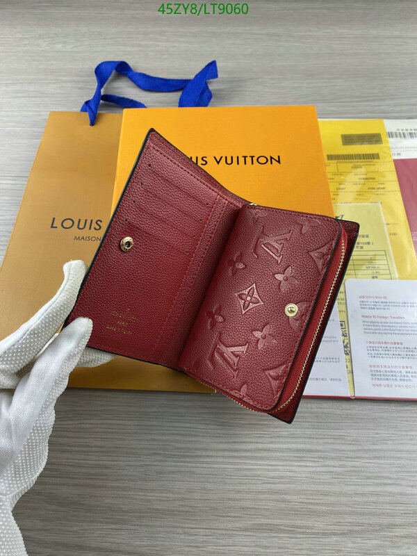 LV Bags-(4A)-Wallet-,Code: LT9060,$ 59USD
