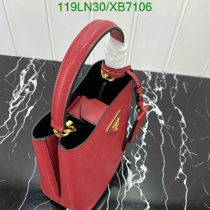 Prada Bag-(4A)-Bucket Bag- Code: XB7106 $ 155USD