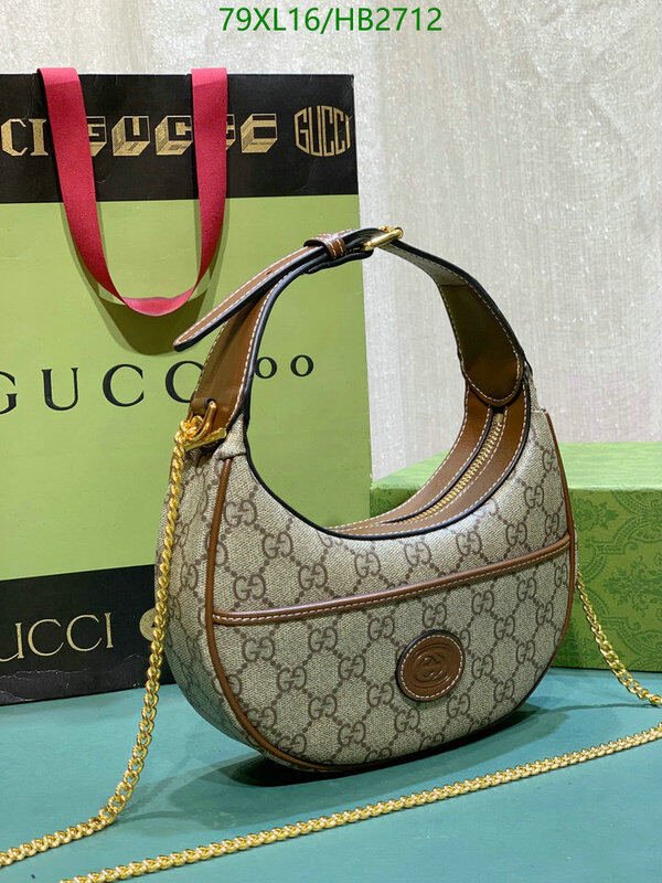 Gucci Bag-(4A)-Diagonal-,Code: HB2712,$ 103USD