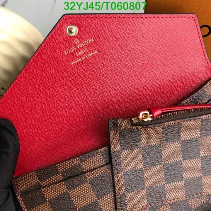 LV Bags-(4A)-Wallet-,Code: T060807,$ 42USD