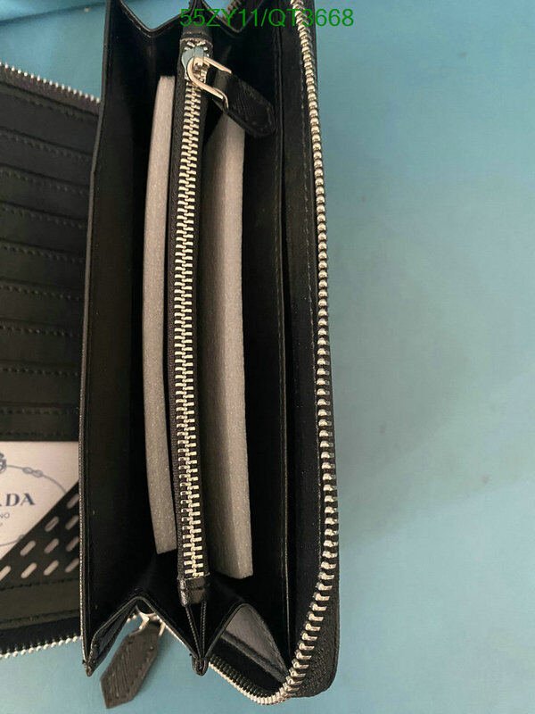 Prada Bag-(4A)-Wallet- Code: QT3668 $ 72USD