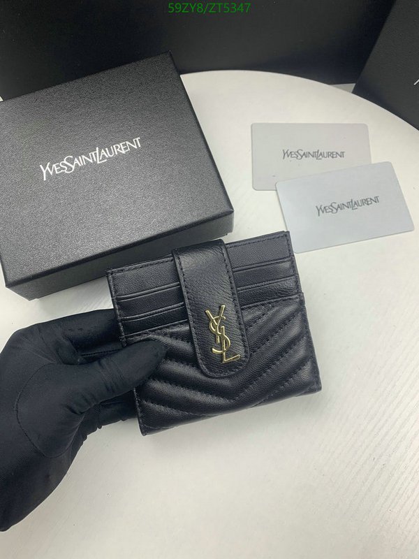 YSL Bag-(4A)-Wallet-,Code: ZT5347,$ 77USD