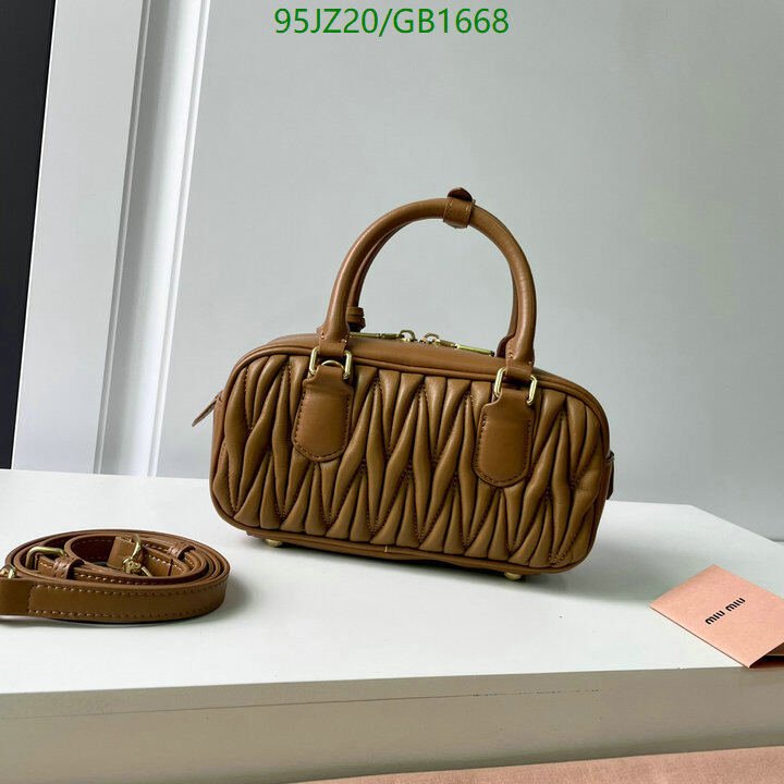 Miu Miu Bag-(4A)-Handbag- Code: GB1668 $ 124USD