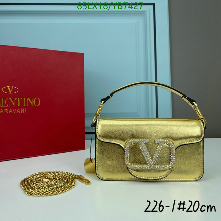 Valentino Bag-(4A)-LOC-V Logo ,Code: YB7427,$ 111USD