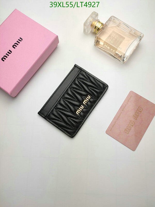 Miu Miu Bag-(4A)-Wallet-,Code: LT4927,$ 51USD