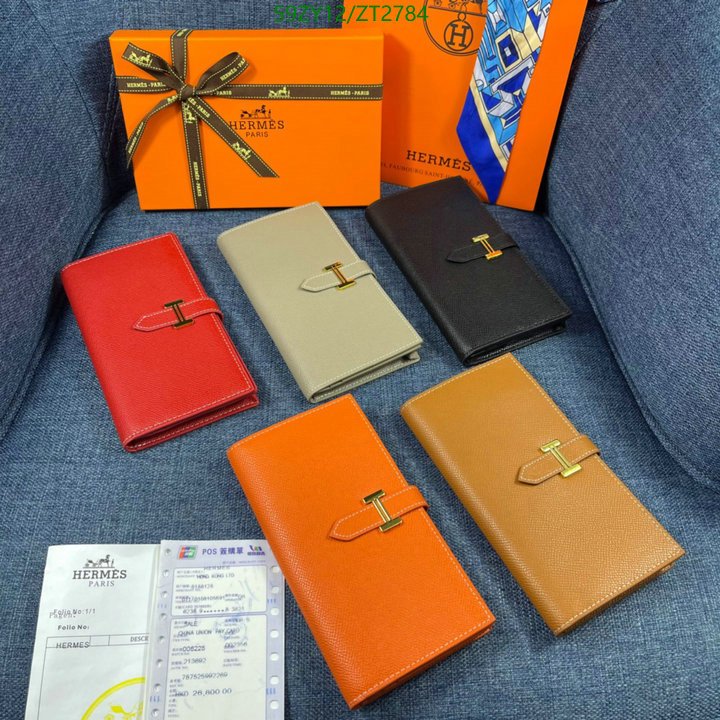 Hermes Bag-(4A)-Wallet-,Code: ZT2784,$ 77USD