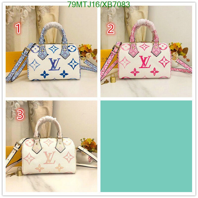 LV Bags-(4A)-Speedy-,Code: XB7083,$ 103USD