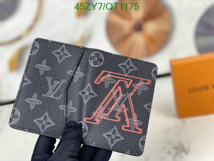 LV Bag-(4A)-Wallet- Code: QT1175 $ 59USD