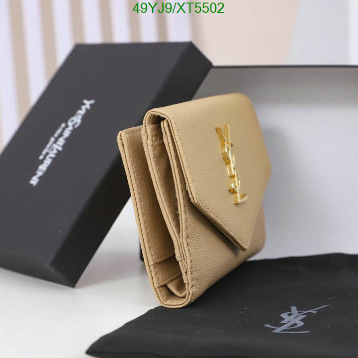 YSL Bag-(4A)-Wallet-,Code: XT5502,$ 64USD