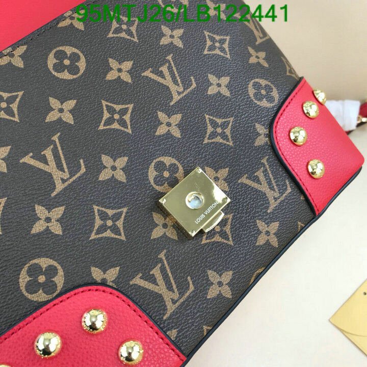LV Bags-(4A)-Pochette MTis Bag-Twist-,Code: LB122441,$ 124USD