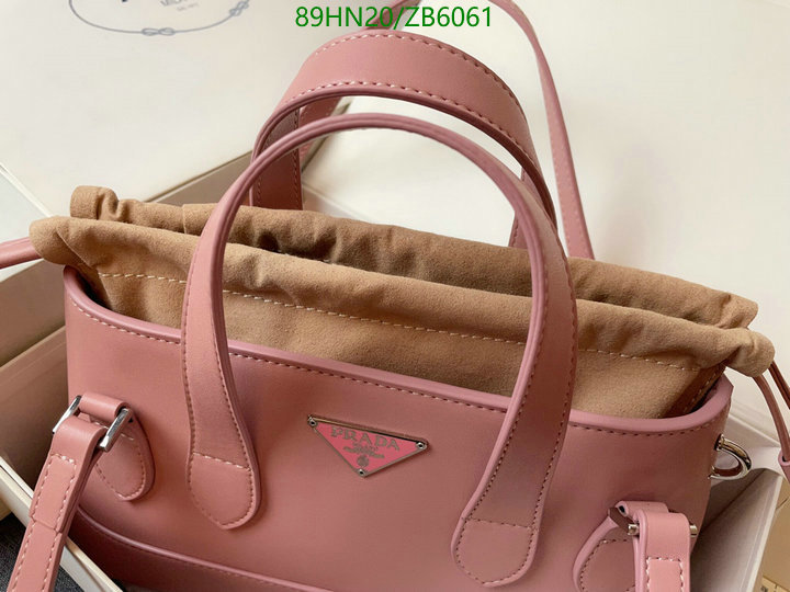 Prada Bag-(4A)-Handbag-,Code: ZB6061,$ 116USD