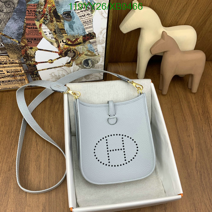 Hermes Bag-(4A)-Evelyne- Code: XB9466 $ 155USD