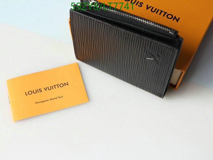 LV Bags-(4A)-Wallet-,Code: LT7741,$ 77USD