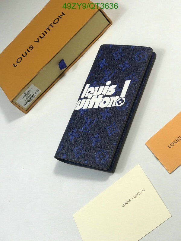 LV Bag-(4A)-Wallet- Code: QT3636 $ 64USD