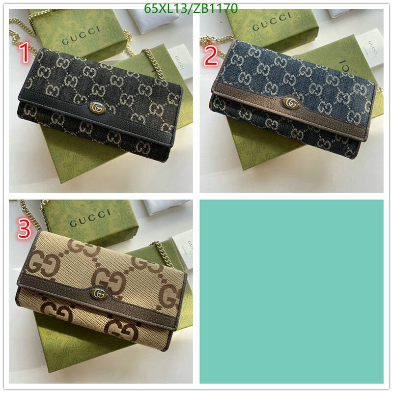 Gucci Bag-(4A)-Diagonal-,Code: ZB1170,$ 85USD
