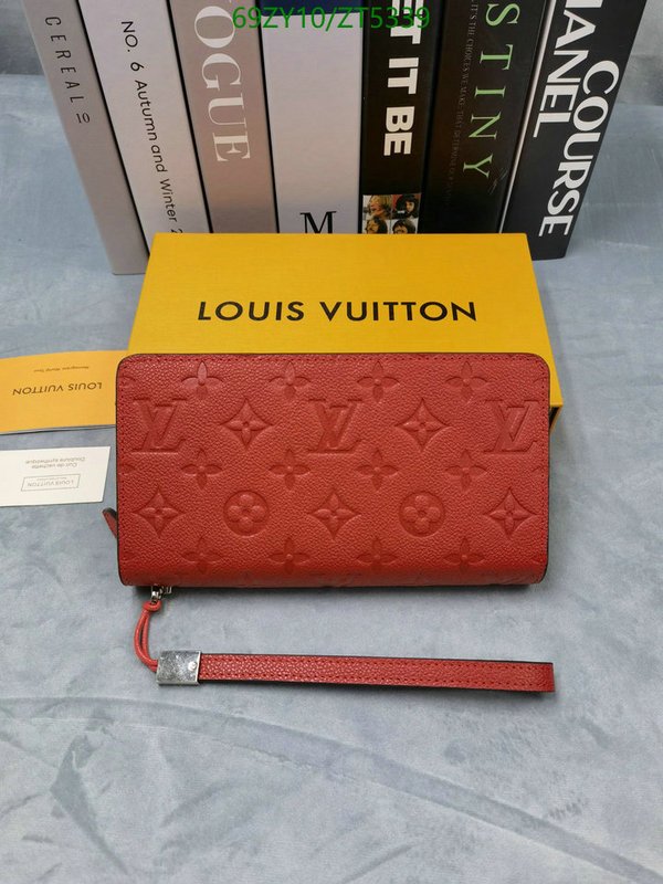 LV Bags-(4A)-Wallet-,Code: ZT5339,$ 90USD