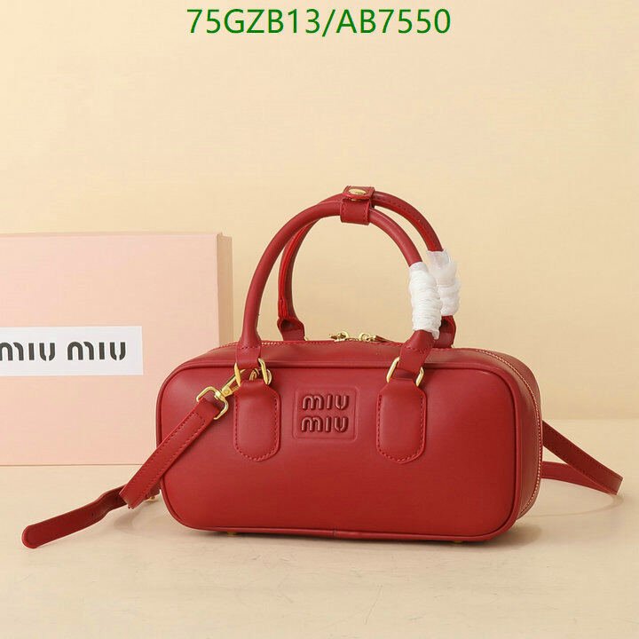 Miu Miu Bag-(4A)-Crossbody- Code: AB7550 $ 98USD