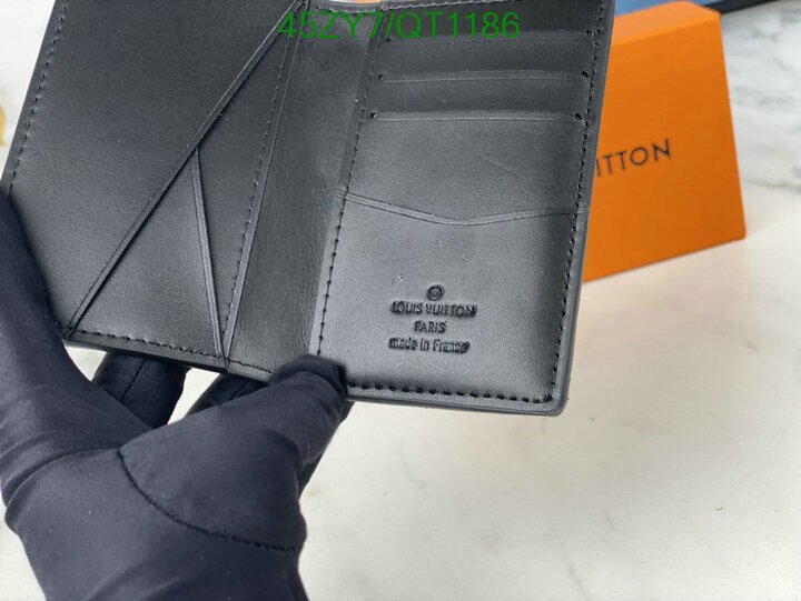 LV Bag-(4A)-Wallet- Code: QT1186 $ 59USD