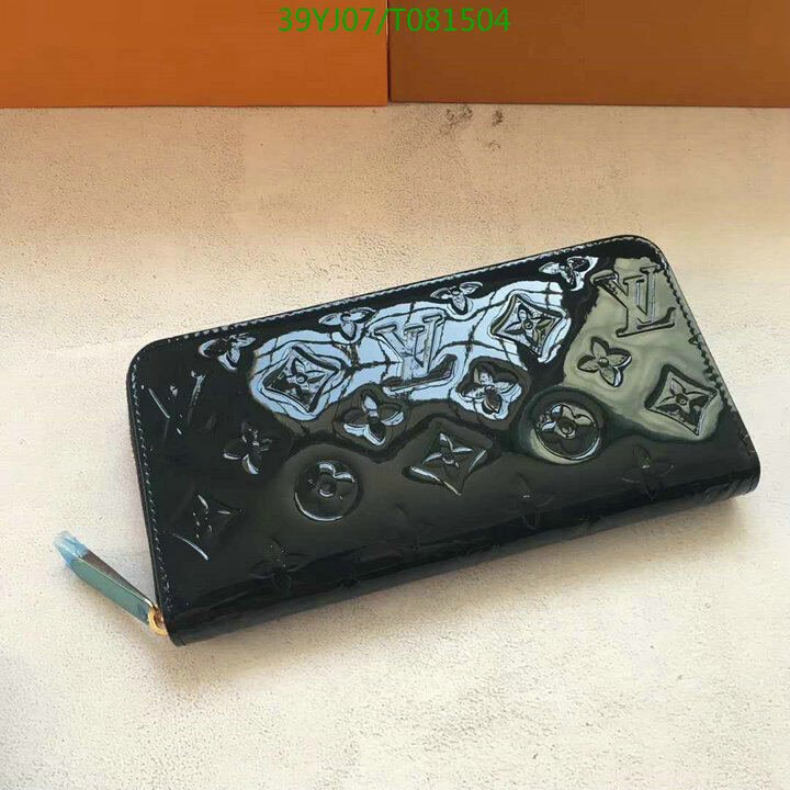 LV Bags-(4A)-Wallet-,Code: T081504,$ 51USD