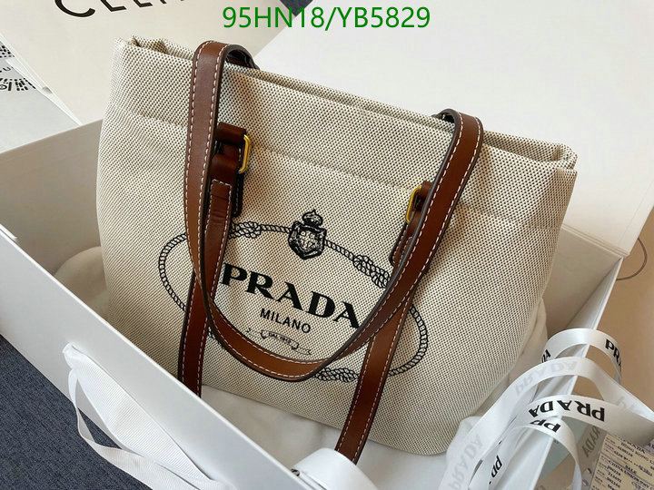 Prada Bag-(4A)-Diagonal-,Code: YB5829,$ 124USD