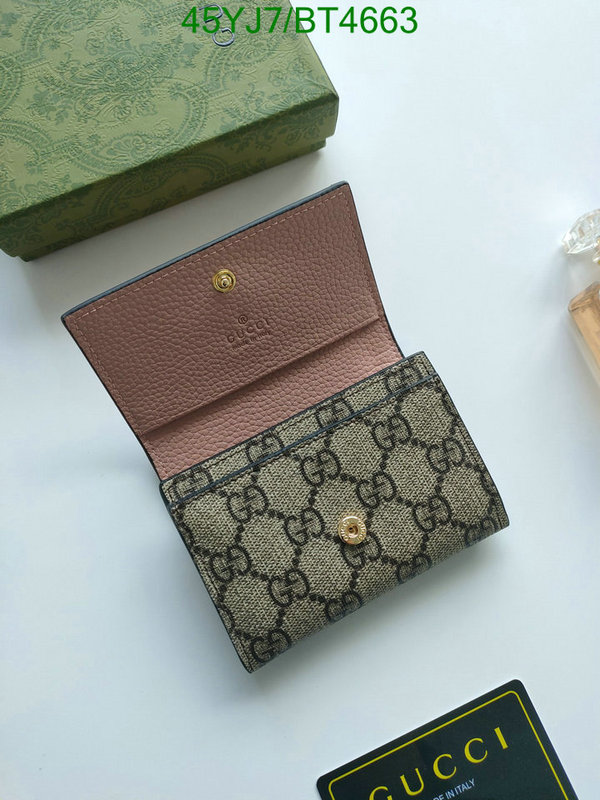 Gucci Bag-(4A)-Wallet- Code: BT4663 $ 59USD