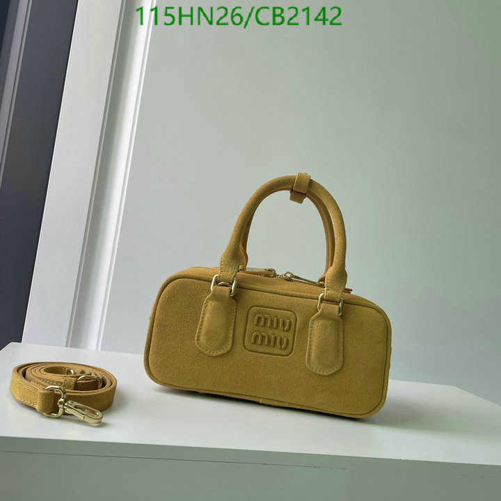 Miu Miu Bag-(4A)-Handbag- Code: CB2142 $ 150USD