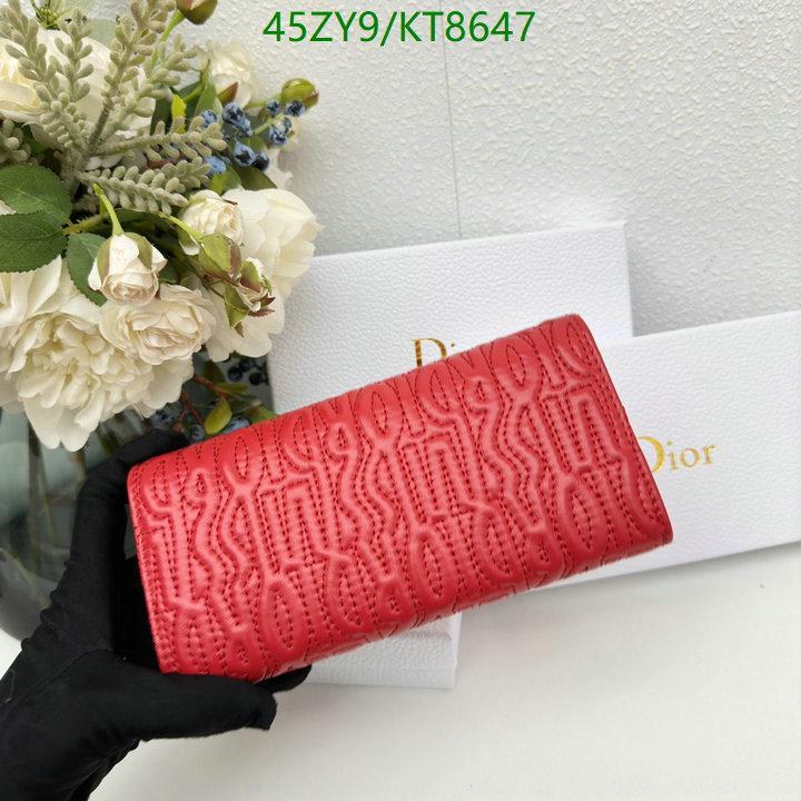 Dior Bag-(4A)-Wallet- Code: KT8647 $ 59USD