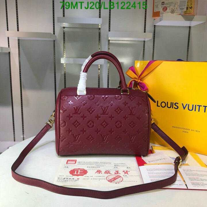 LV Bags-(4A)-Speedy-,Code: LB122415,$ 103USD