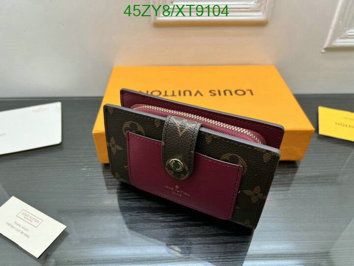 LV Bag-(4A)-Wallet- Code: XT9104 $ 59USD