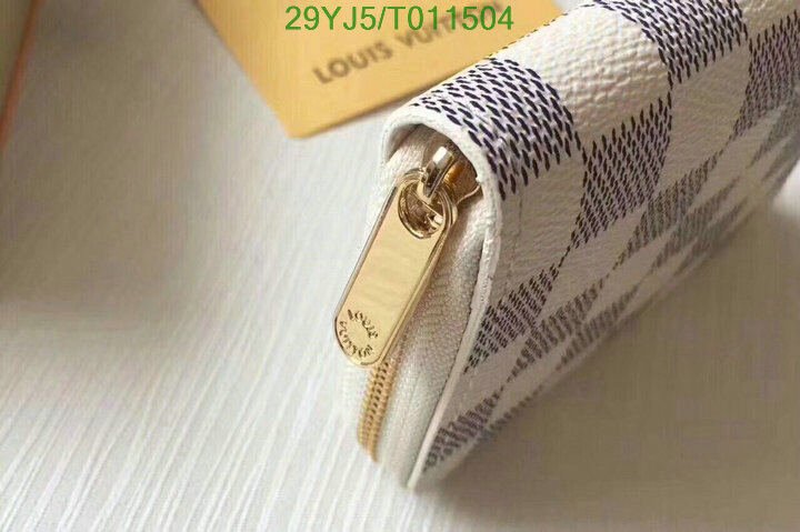 LV Bags-(4A)-Wallet-,Code: T011504,$ 38USD
