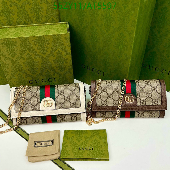 Gucci Bag-(4A)-Wallet- Code: AT5597 $ 72USD