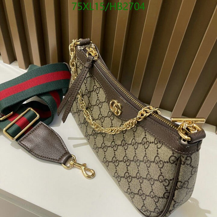 Gucci Bag-(4A)-Diagonal-,Code: HB2704,$ 98USD