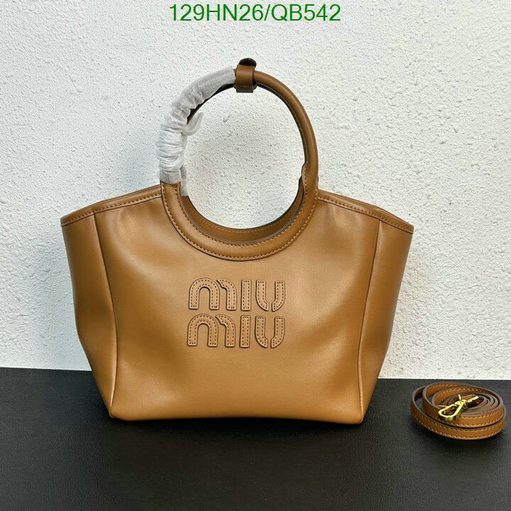 Miu Miu Bag-(4A)-Handbag- Code: QB542