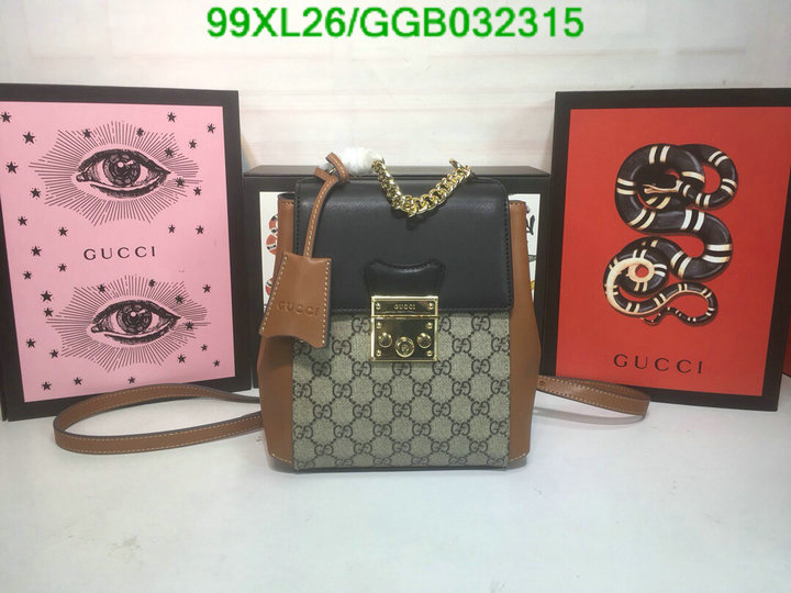 Gucci Bag-(4A)-Padlock-,Code: GGB032315,$ 129USD