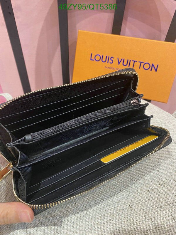 LV Bag-(4A)-Wallet- Code: QT5386 $ 64USD