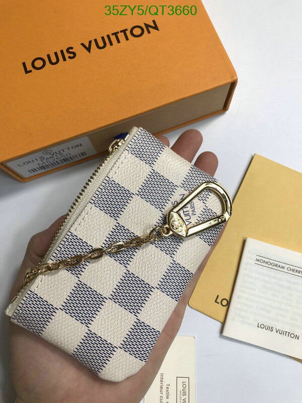 LV Bag-(4A)-Wallet- Code: QT3660 $ 46USD