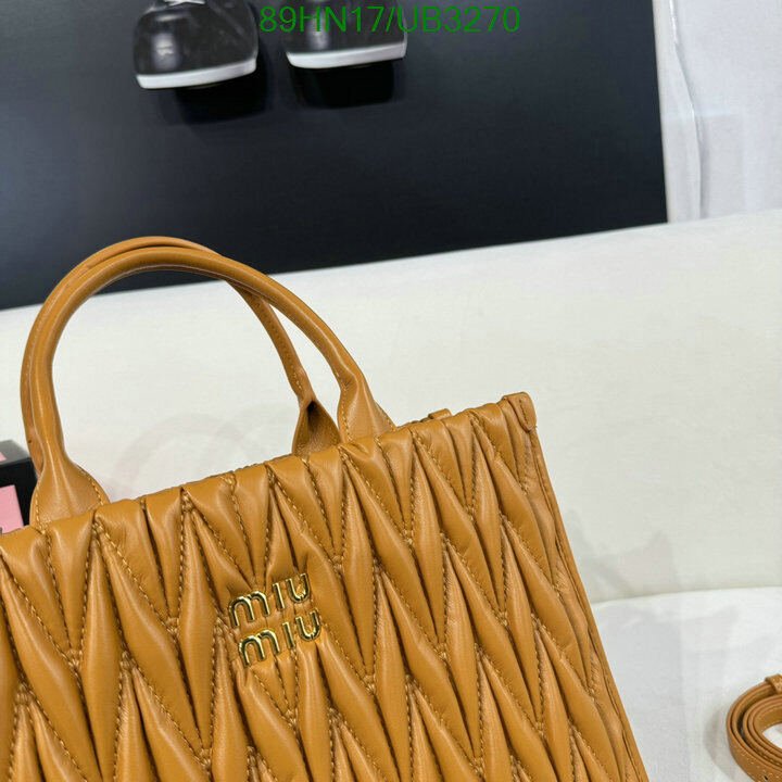 Miu Miu Bag-(4A)-Handbag- Code: UB3270 $ 116USD