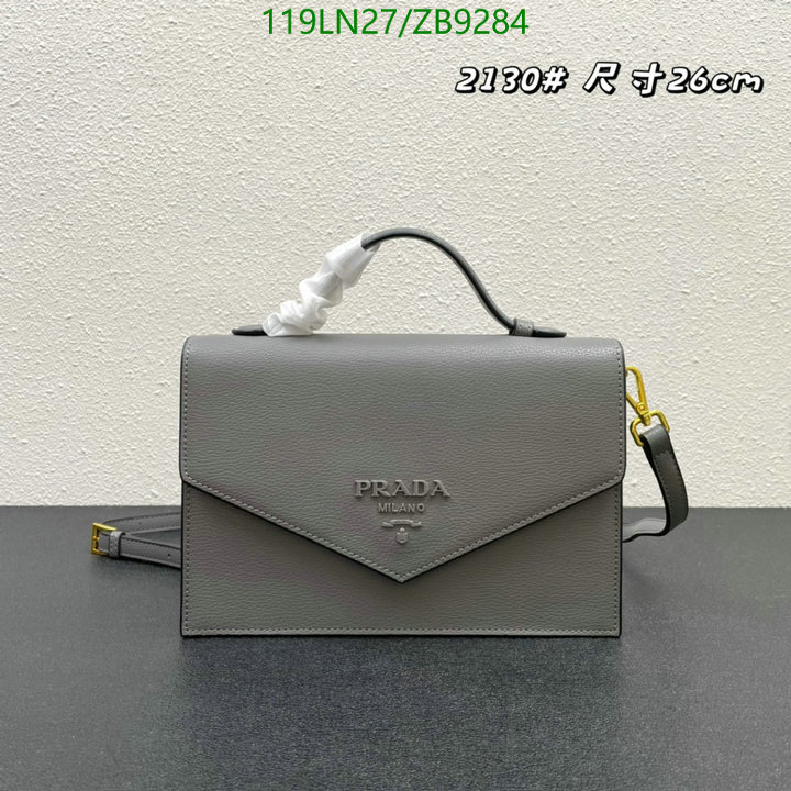 Prada Bag-(4A)-Diagonal- Code: ZB9284 $ 155USD
