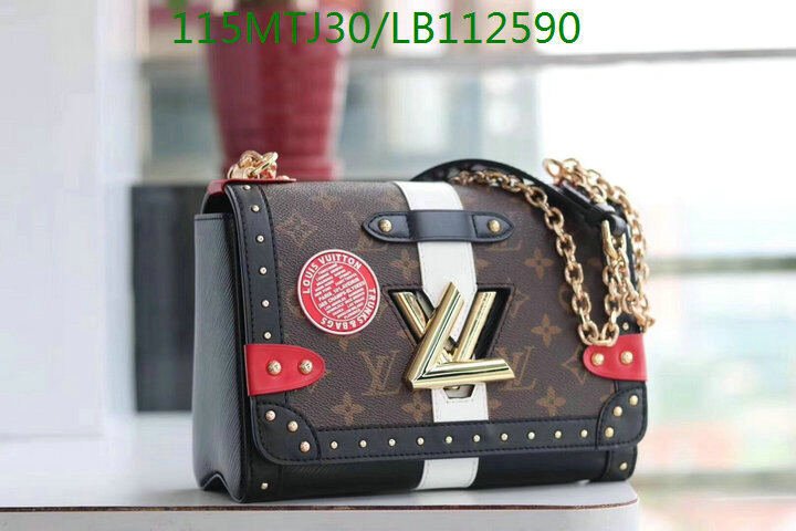 LV Bags-(4A)-Pochette MTis Bag-Twist-,Code: LB112590,$ 150USD