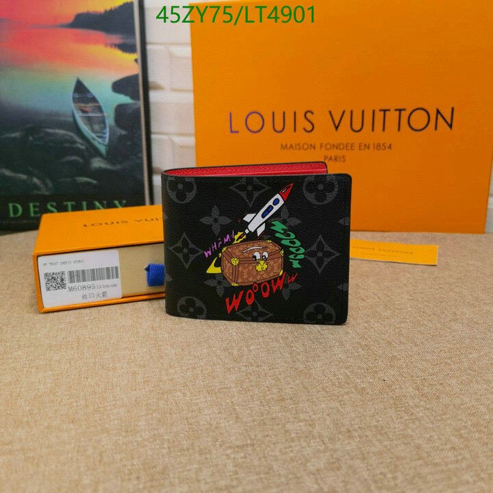 LV Bags-(4A)-Wallet-,Code: LT4901,$ 59USD