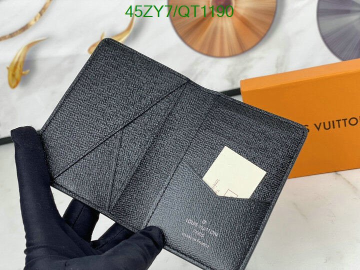 LV Bag-(4A)-Wallet- Code: QT1190 $ 59USD